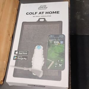 GolfDaddy Golf At Home Simulator - Black